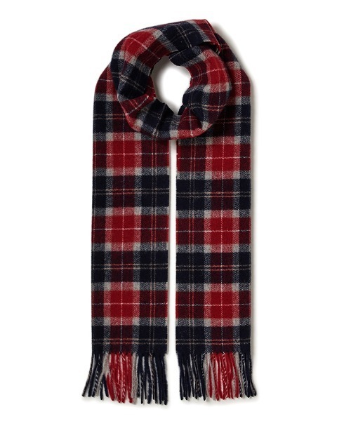 Barbour（バブアー） マフラー ラムズウール タータンチェック