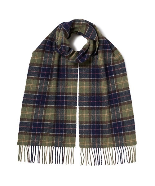 Barbour（バブアー） マフラー ラムズウール タータンチェック