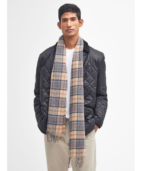 Barbour（バブアー） マフラー ラムズウール タータンチェック