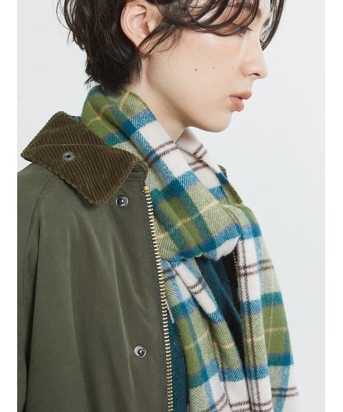 Barbour（バブアー） マフラー ラムズウール タータンチェック