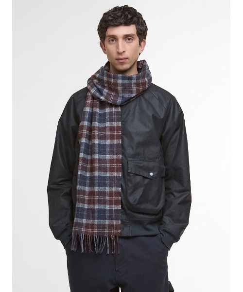 Barbour（バブアー） マフラー ラムズウール タータンチェック