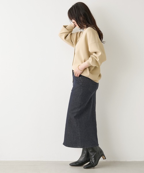 「MICA&DEAL」 ニットカーディガン FREE ピンク レディース_画像4