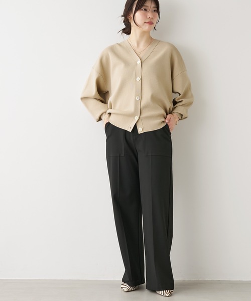 「MICA&DEAL」 ニットカーディガン FREE ピンク レディース_画像8