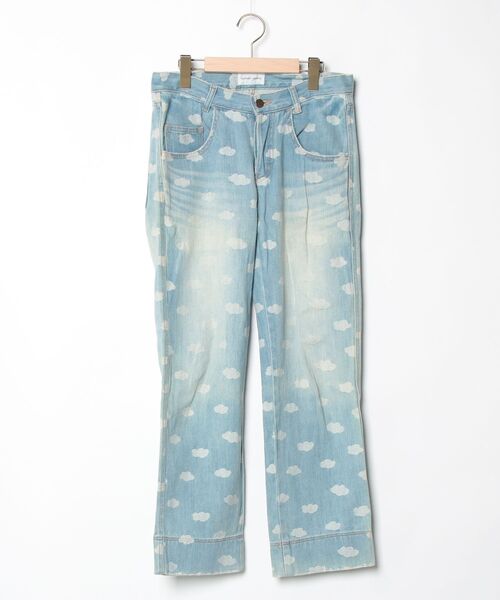 新品未使用タグ付　ワコールツモリチサト　デニムモチーフパンツ（ボトムス）Lサイズ 新品未使用タグ付 ワコールツモリチサト デニムモチーフパンツ