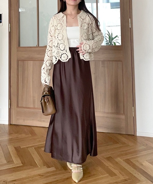 「mysty woman」 カーディガン FREE ブラック レディース_画像5