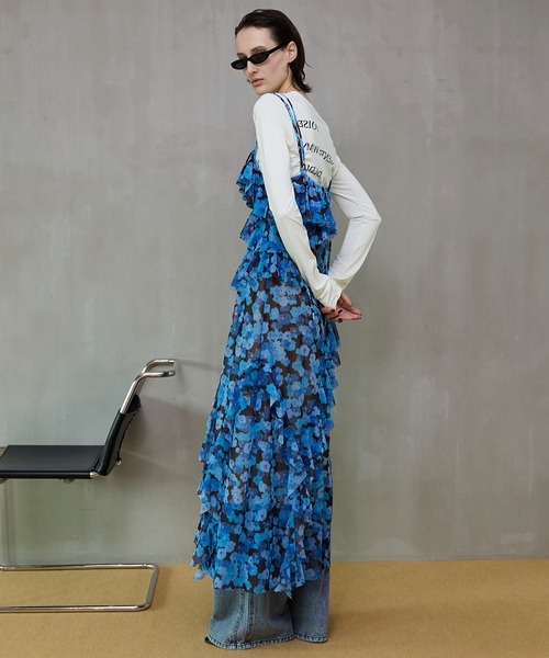 MAISON SPECIAL(メゾンスペシャル) Logo Sheer Top/ロゴタイポ MAISON SPECIAL(メゾンスペシャル) Logo Sheer Top/ロゴタイポ