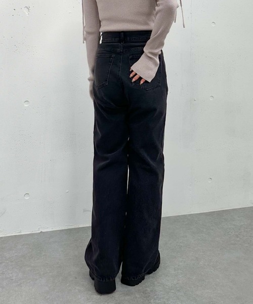 「archives」 デニムパンツ SMALL ブルー レディース_画像7