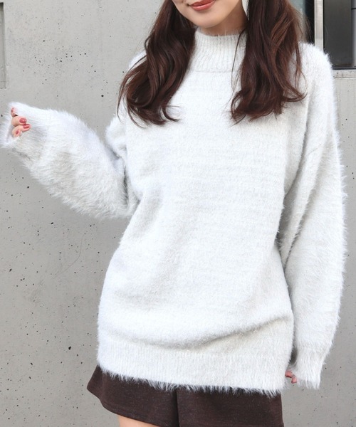 CECIL McBEE（セシルマクビー） ニット セーター GOOD TEXTURE ラメ