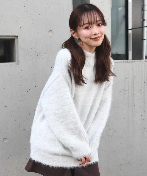 CECIL McBEE（セシルマクビー） ニット セーター GOOD TEXTURE ラメ