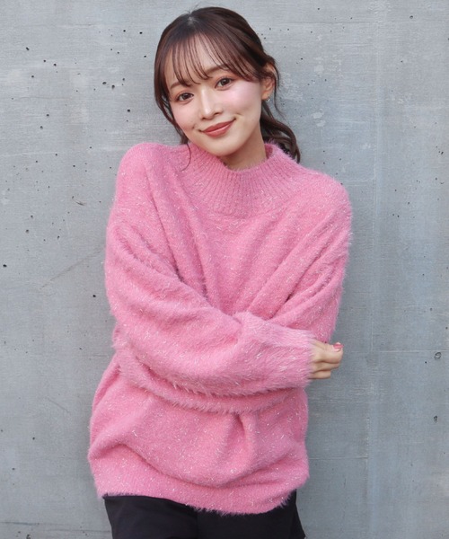 CECIL McBEE（セシルマクビー） ニット セーター GOOD TEXTURE ラメ