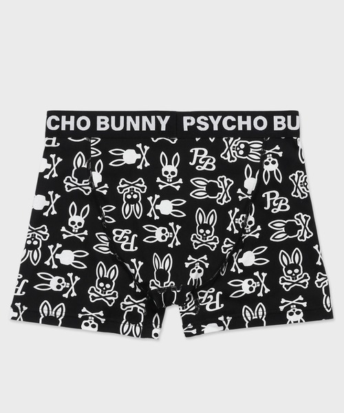 Psycho bunny サイコバニーのボクサーブリーフ　Mサイズ Psycho Bunny（サイコバニー） ボクサーパンツ モノグラムバニー