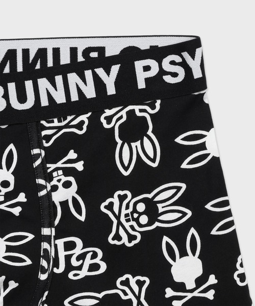 Psycho bunny サイコバニーのボクサーブリーフ　Mサイズ Psycho Bunny（サイコバニー） ボクサーパンツ モノグラムバニー