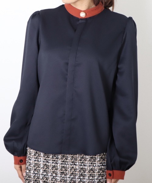 「Miniministore」 長袖ブラウス X-LARGE ホワイト レディース_画像9