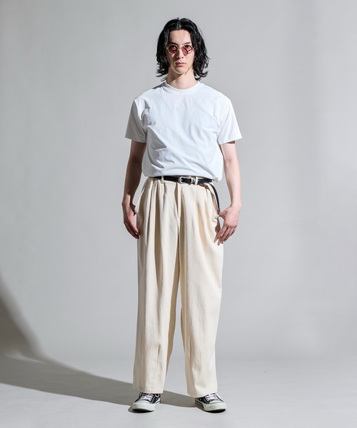 「CALIFORNIA OUTFITTERS」 チノパンツ FREE アイボリー メンズ_画像3