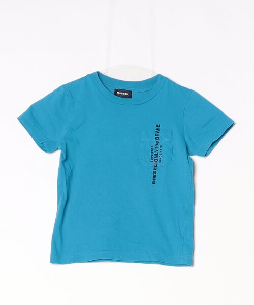 DIESEL（ディーゼル） 「KIDS」半袖Tシャツ - ブルー キッズ 