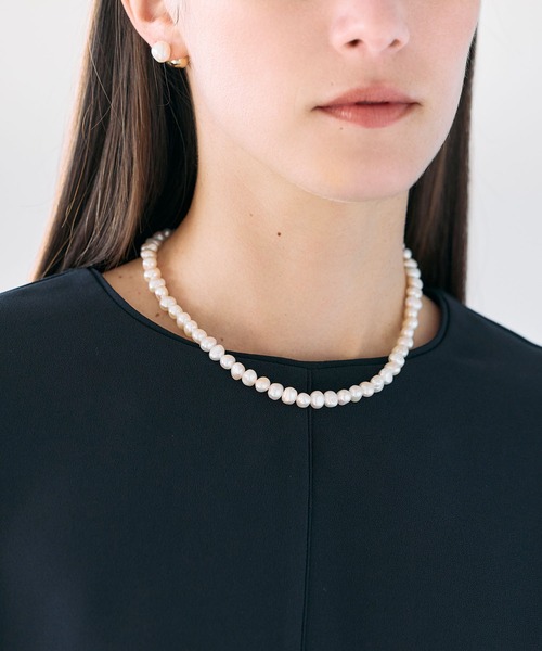 N.O.R.C ネックレス 淡水パールネックレス レディース : ZOZOTOWN