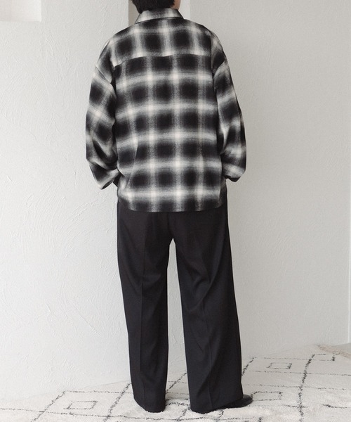 「epnok」 スラックス LARGE ブラック メンズ_画像9