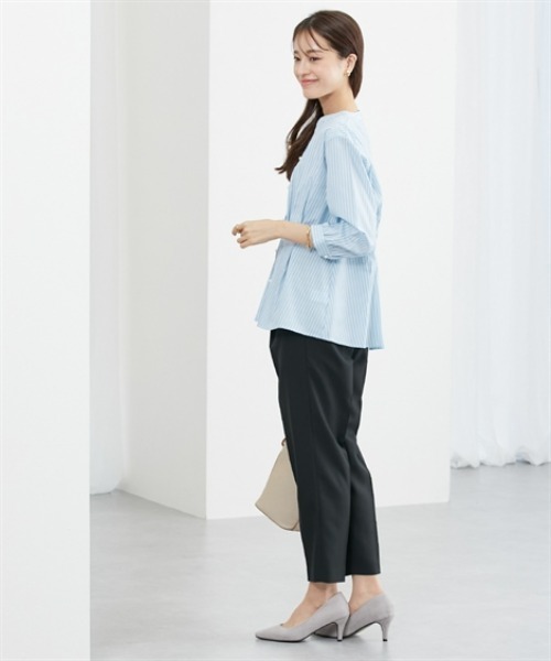 「7days Life Styling」 「GERMINATION」7分袖ブラウス L ホワイト レディース_画像5