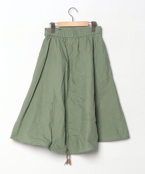 「FRED PERRY」 フレアスカート 8 グリーン レディース_画像2