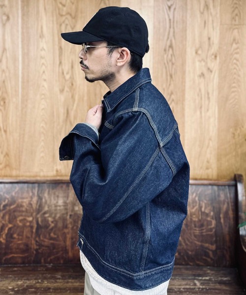 Lee（リー） デニムジャケット X-LARGE ダークインディゴブルー メンズ