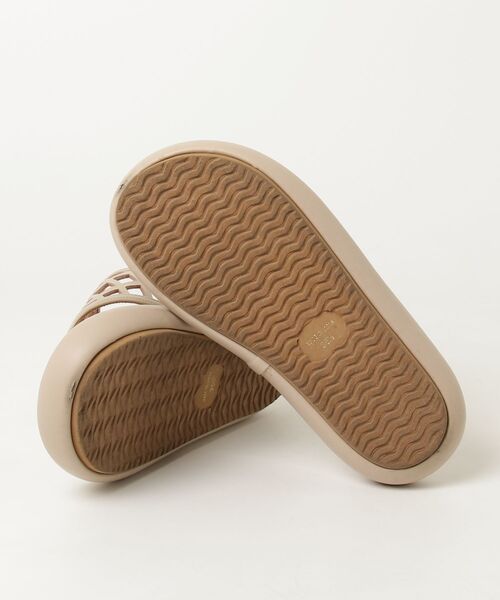 「PIPPICHIC」 フラットサンダル 35.5 ベージュ レディース_画像3