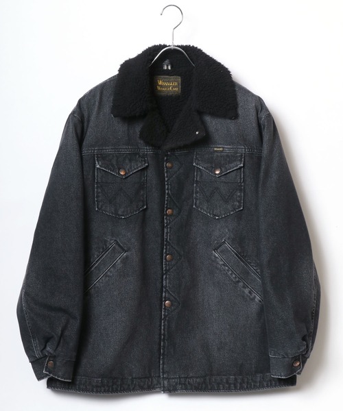 Wrangler（ラングラー） デニムジャケット L ブラック メンズ
