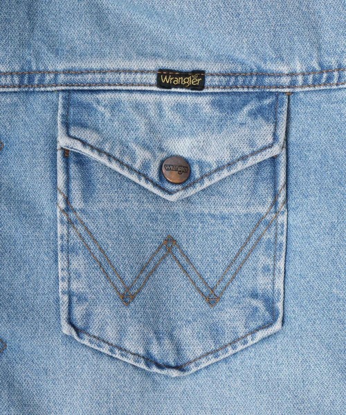 Wrangler（ラングラー） デニムジャケット L ブラック メンズ