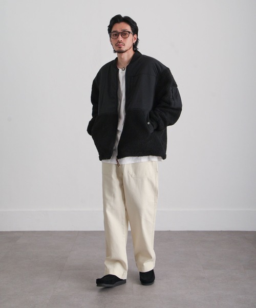 「ZIP FIVE」 ブルゾン LARGE ブラウン メンズ_画像2