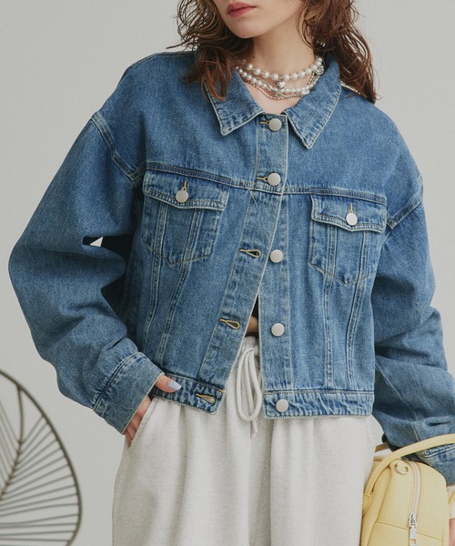 ad thie（アドティエ） デニムジャケット gジャン ショート丈