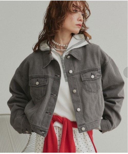 ad thie(アドティエ) デニムジャケット gジャン ショート丈 ad thie(アドティエ) デニムジャケット gジャン ショート丈