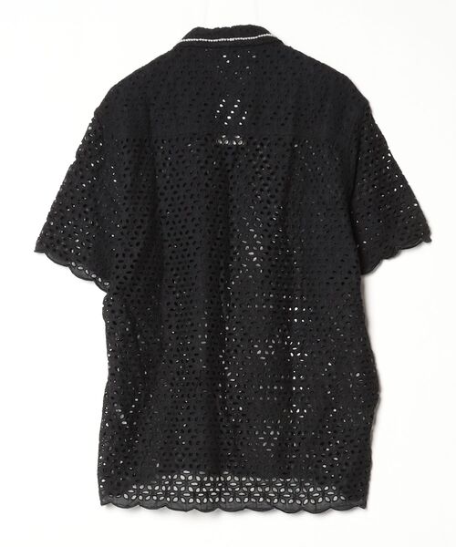 「Sister Jane」 ドット柄半袖シャツ X-SMALL ブラック レディース_画像2