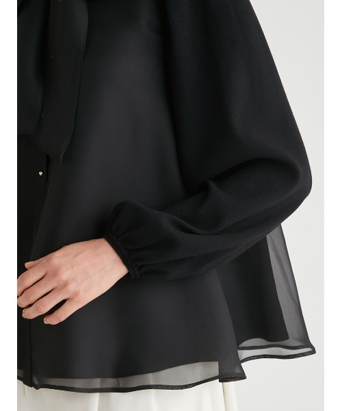 「CELFORD」 長袖ブラウス 36 ピンク レディース_画像7