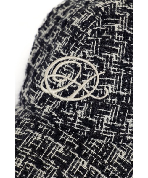 Her lip to キャップ 帽子 レディース Twinkle Tweed Logo Cap