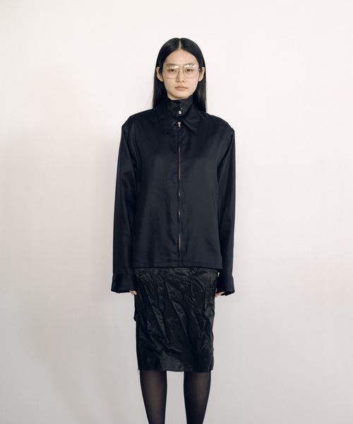 ブルゾン アウター Zip-up Blouson レディース メンズの画像