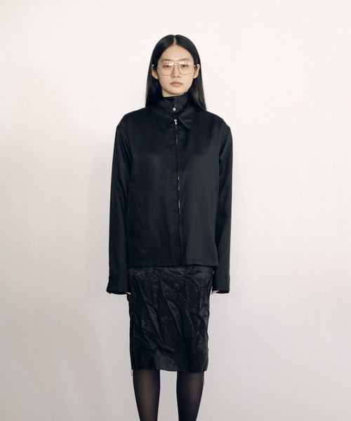 ブルゾン アウター Zip-up Blouson レディース メンズの画像