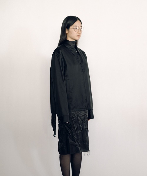 ブルゾン アウター Zip-up Blouson レディース メンズの画像