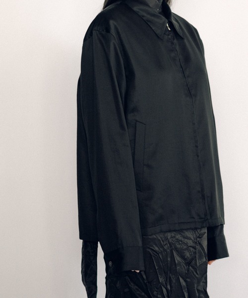 ブルゾン アウター Zip-up Blouson レディース メンズの画像