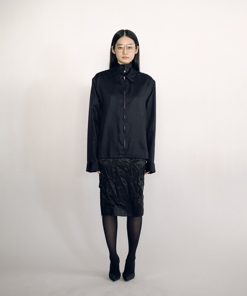 ブルゾン アウター Zip-up Blouson レディース メンズの画像