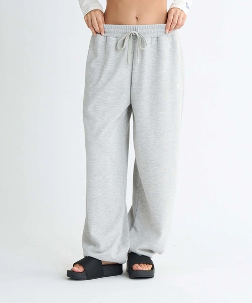 「ROXY」 スウェットパンツ LARGE ホワイト レディース_画像4