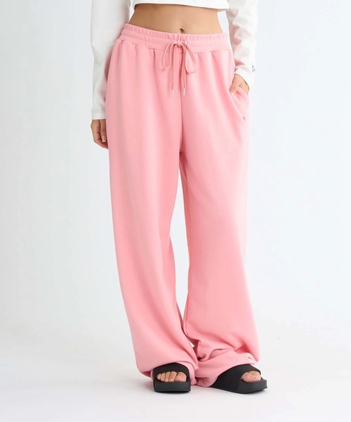 「ROXY」 スウェットパンツ LARGE ホワイト レディース_画像7