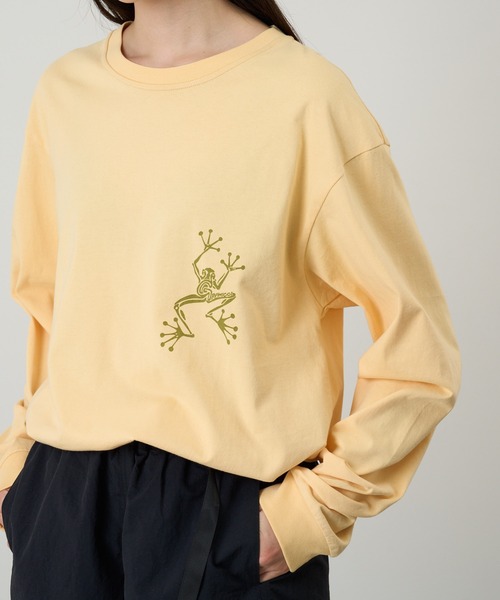 Gramicci（グラミチ） tシャツ STICKY HANDS L/S TEE / スティッキー