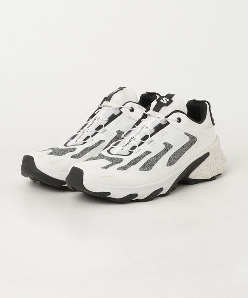 「SALOMON」 ローカットスニーカー 27.5cm ホワイト メンズの画像