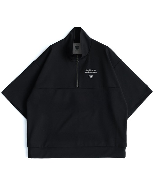 SHAREEF（シャリーフ） tシャツ GEORGETTE JQ HALF-ZIP S/S メンズ