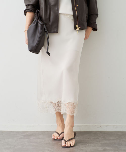 Deuxieme Classe（ドゥーズィエムクラス） スカート *Lace Trimmed