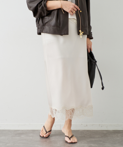 Deuxieme Classe（ドゥーズィエムクラス） スカート *Lace Trimmed