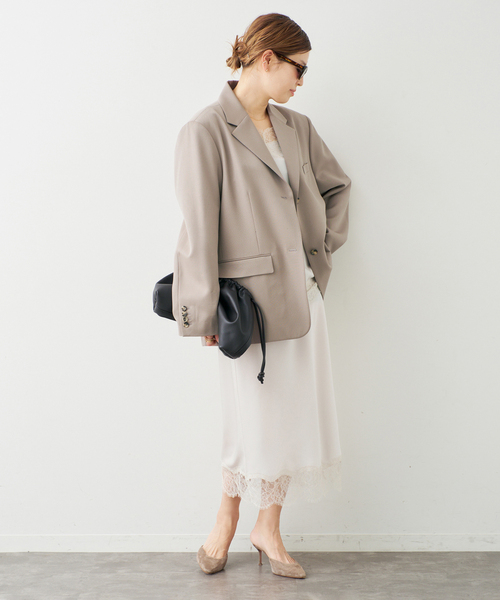 新品 Deuxieme Classe *Lace Tiered スカート 36 Lace Tiered スカート（その他スカート）｜Deuxieme Classe