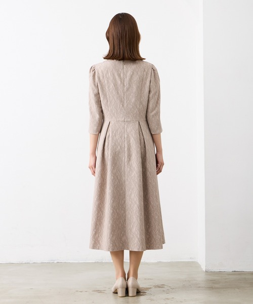 「AIMER」 長袖ワンピース MEDIUM ネイビー レディースの画像