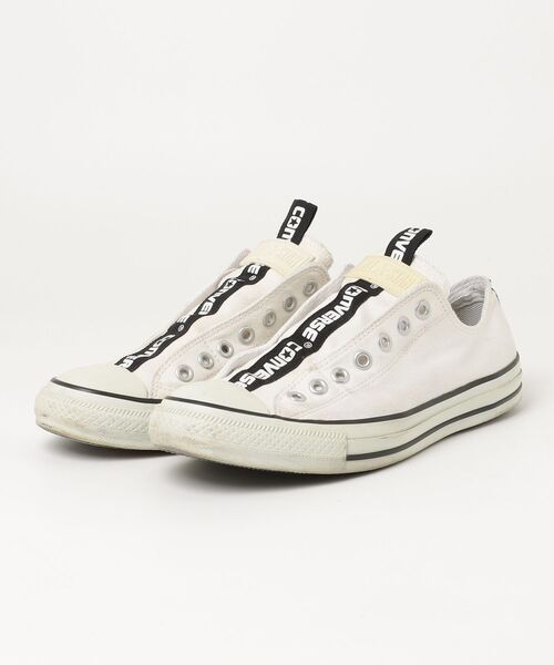 【未使用】 コンバース スニーカー 27.5㎝ M70818-5 CONVERSE（コンバース） スリッポン 27.5cm ホワイト メンズ