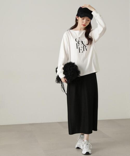 「PROPORTION BODY DRESSING」 スカート SMALL ベージュ レディース_画像6