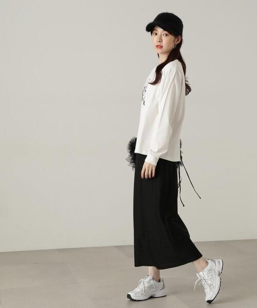 「PROPORTION BODY DRESSING」 スカート SMALL ベージュ レディース_画像8